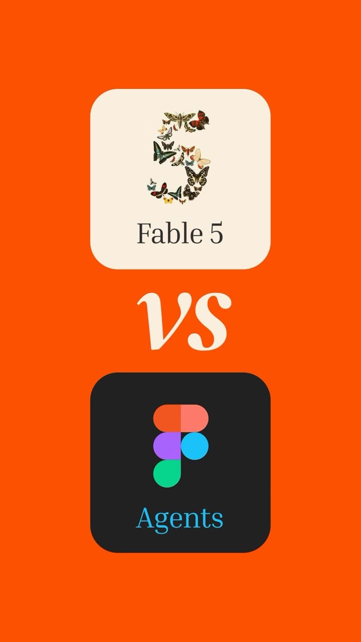 Figma agent vs Claude, same design system prompt.