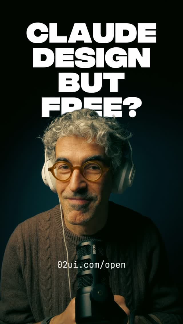 Free alternative to Claude Design just dropped!