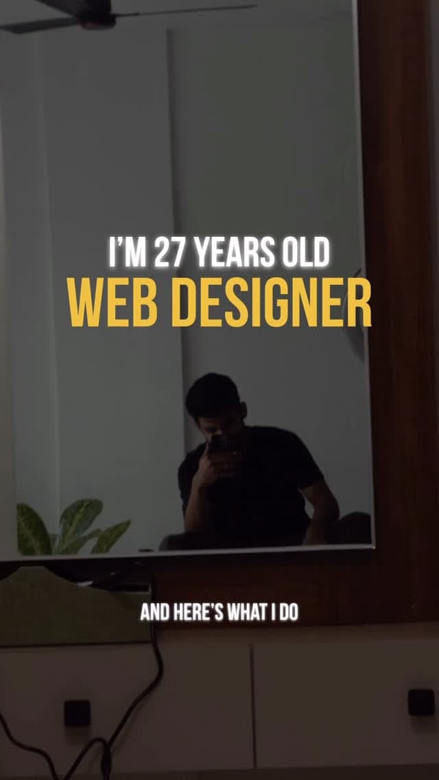 Turned 27 today designing since 2016.